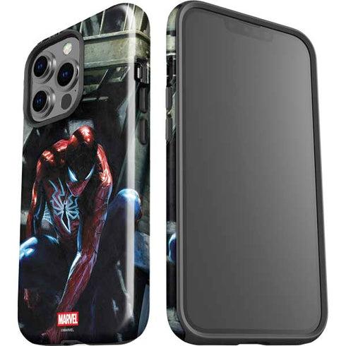 Marvel Spiderman New Suit Spiderman iPhone 15 Pro Impact Case
